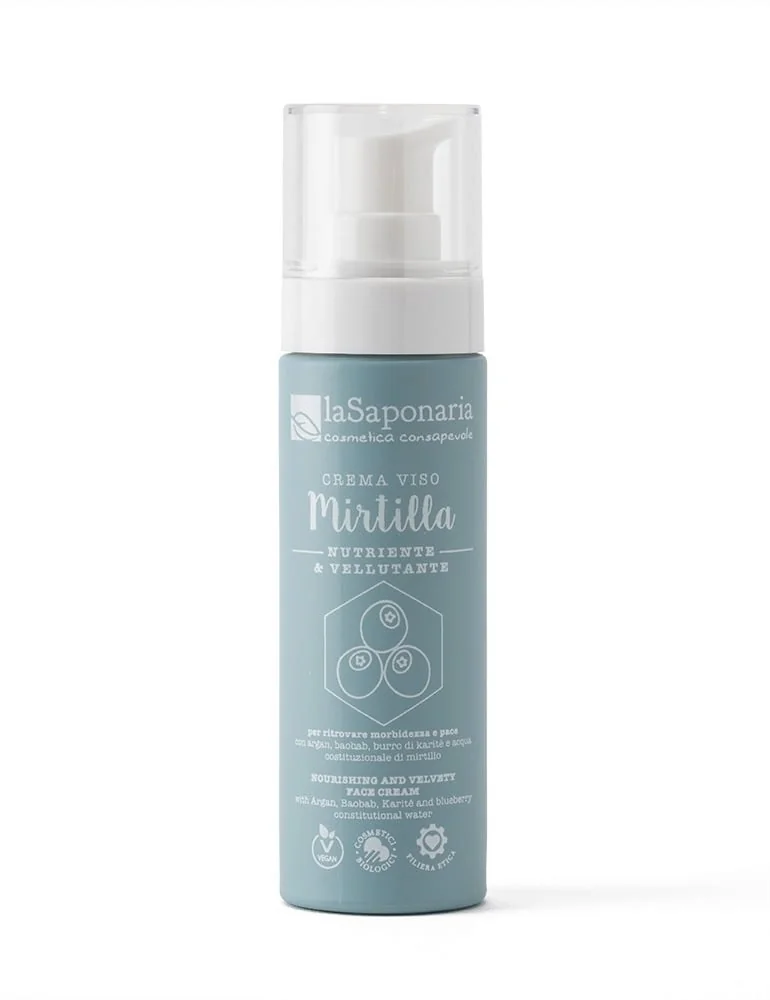 Crema de fata hranitoare Mirtilla, 50ml, La Saponaria