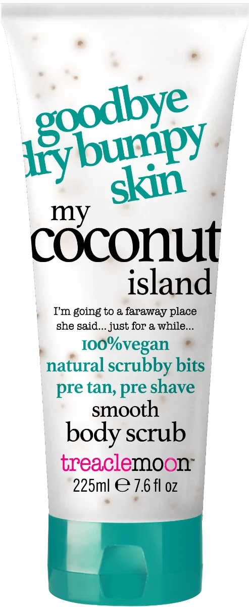 Scrub de corp My Coconut Island, 225ml, Treaclemoon