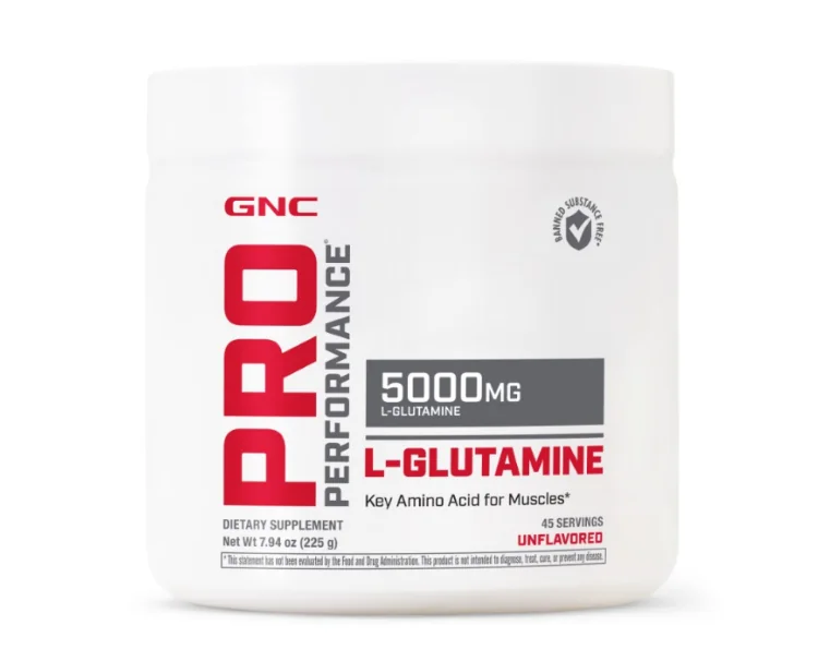 L-Glutamina Pro Performance 5000mg, 225g, GNC