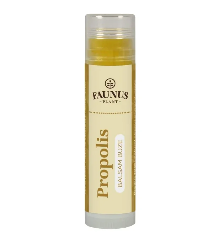 Balsam buze cu Propolis si vitamina E, 5ml, Faunus Plant