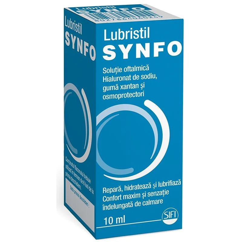 Solutie oftalmica Lubristil Synfo, 10ml, Sifi