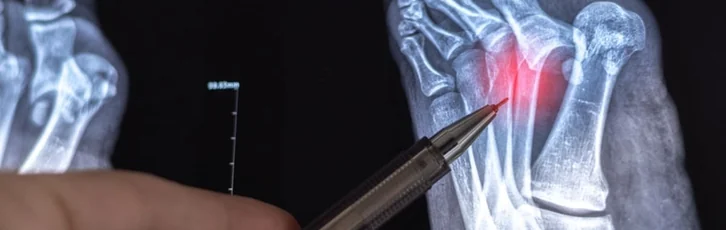 Fractura de metatarsian: cauze, simptome, tratament