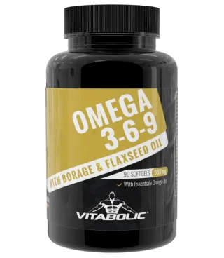 Omega 3-6-9 Softgels, 90 capsule, Vitabolic