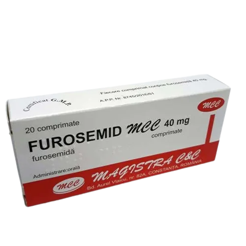 Furosemid 40mg, 20 comprimate, Magistra