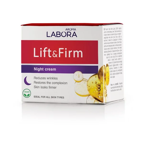 Crema de noapte Labora Lift & Firm, 50ml, Aroma