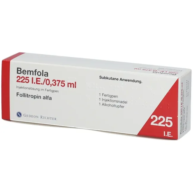 Bemfola 225UI/0.375ml, 1 seringa preumpluta, Gedeon Richter