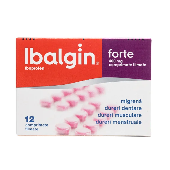 Ibalgin Forte 400mg, 12 comprimate, Sanofi