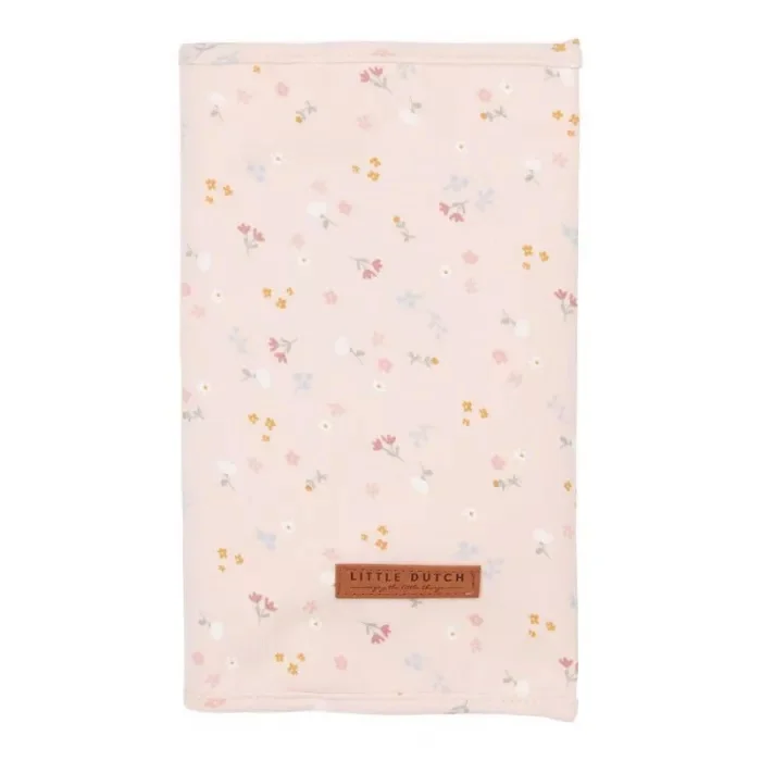 Plic pentru scutece si servetele umede Little Pink Flowers, 1 bucata, Little Dutch 