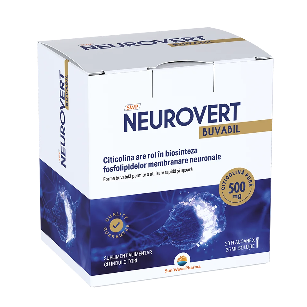 Neurovert buvabil, 20 flacoane, Sun Wave Pharma