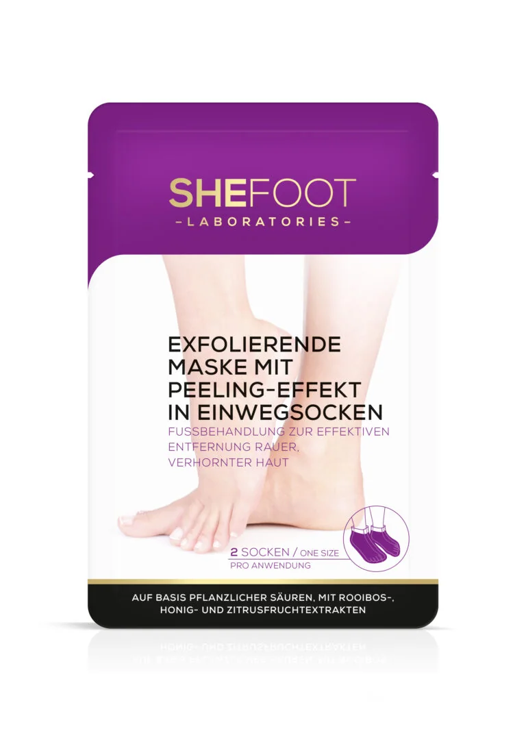 Masca exfolianta pentru picioare SheFoot, 1 bucata, SheCosmetic