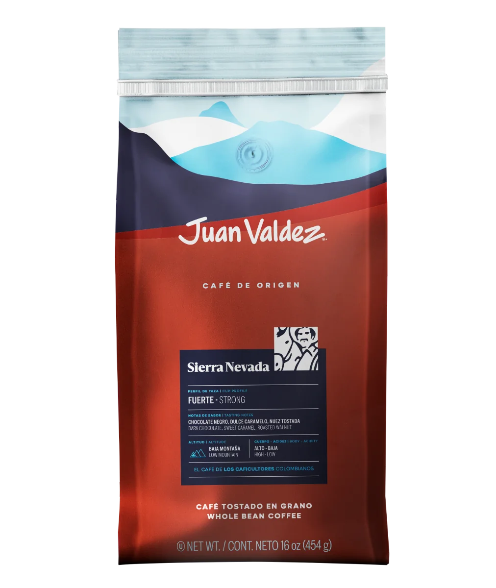 Cafea boabe Origine Sierra Nevada, 454g, Juan Valdez 