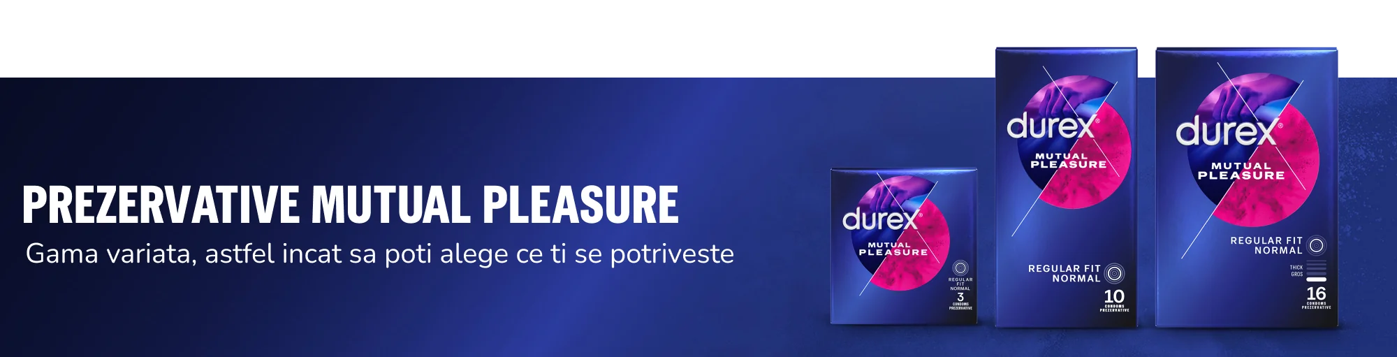 Prezentare cantitati Durex Mutual Pleasure