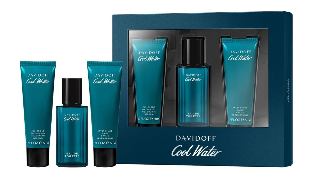 Set pentru barbati Cool Water, Davidoff 