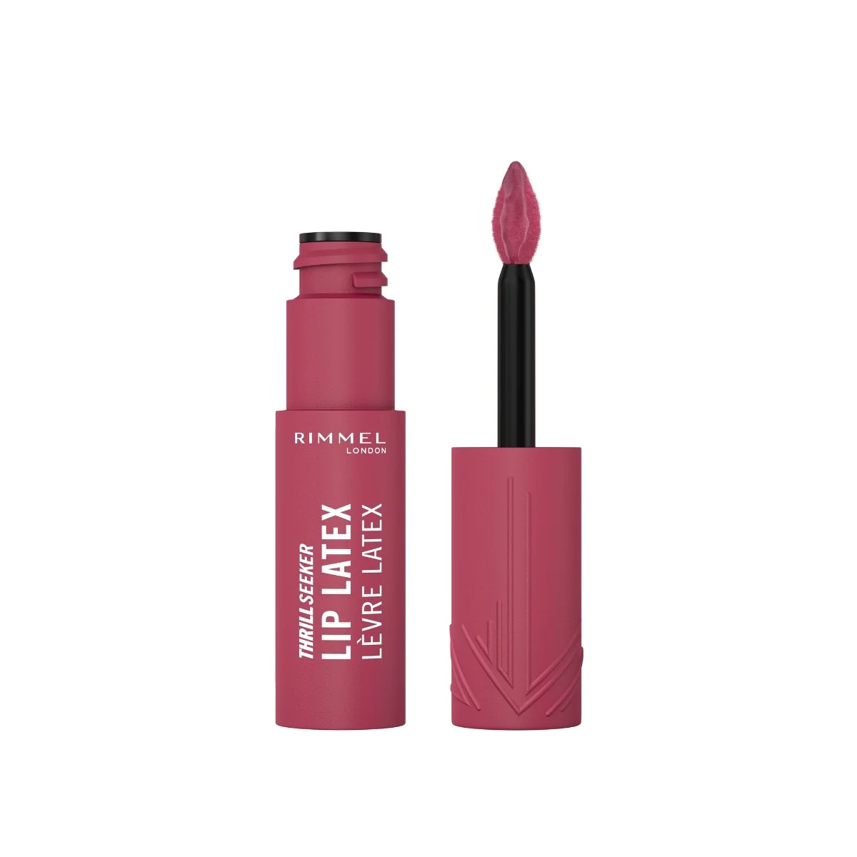 Ruj lichid Thrill Seeker Lip Latex 300 Main Character, 6ml, Rimmel London 