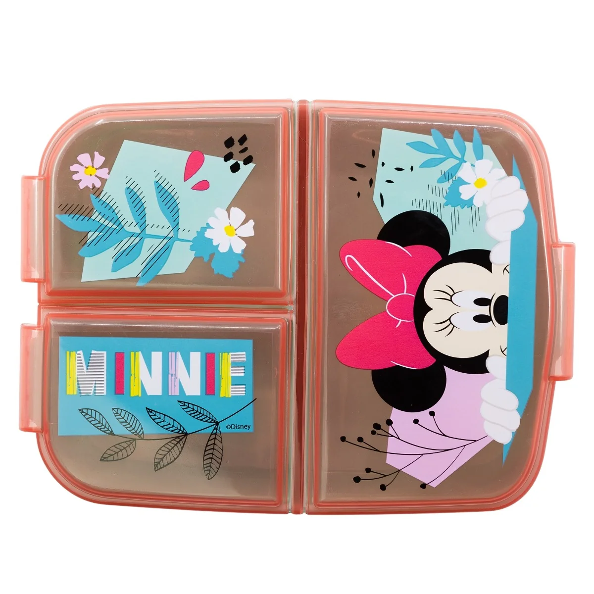 Cutie compartimentata sandwich Minnie, 1 bucata, Kidscenter 