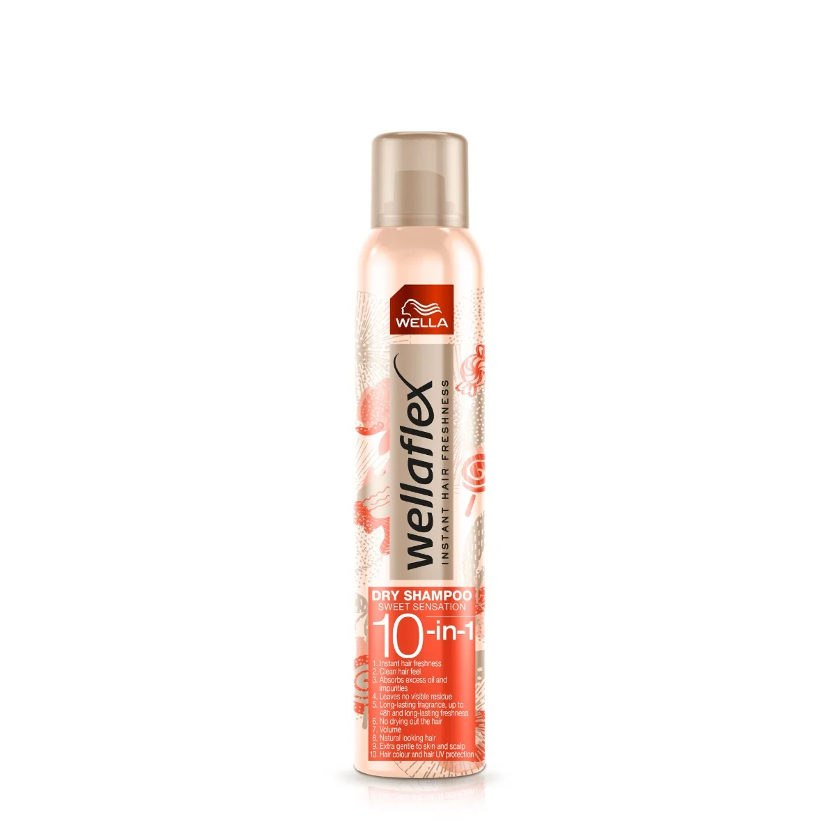 Sampon uscat Sweet Sensation Wellaflex, 180ml, Wella