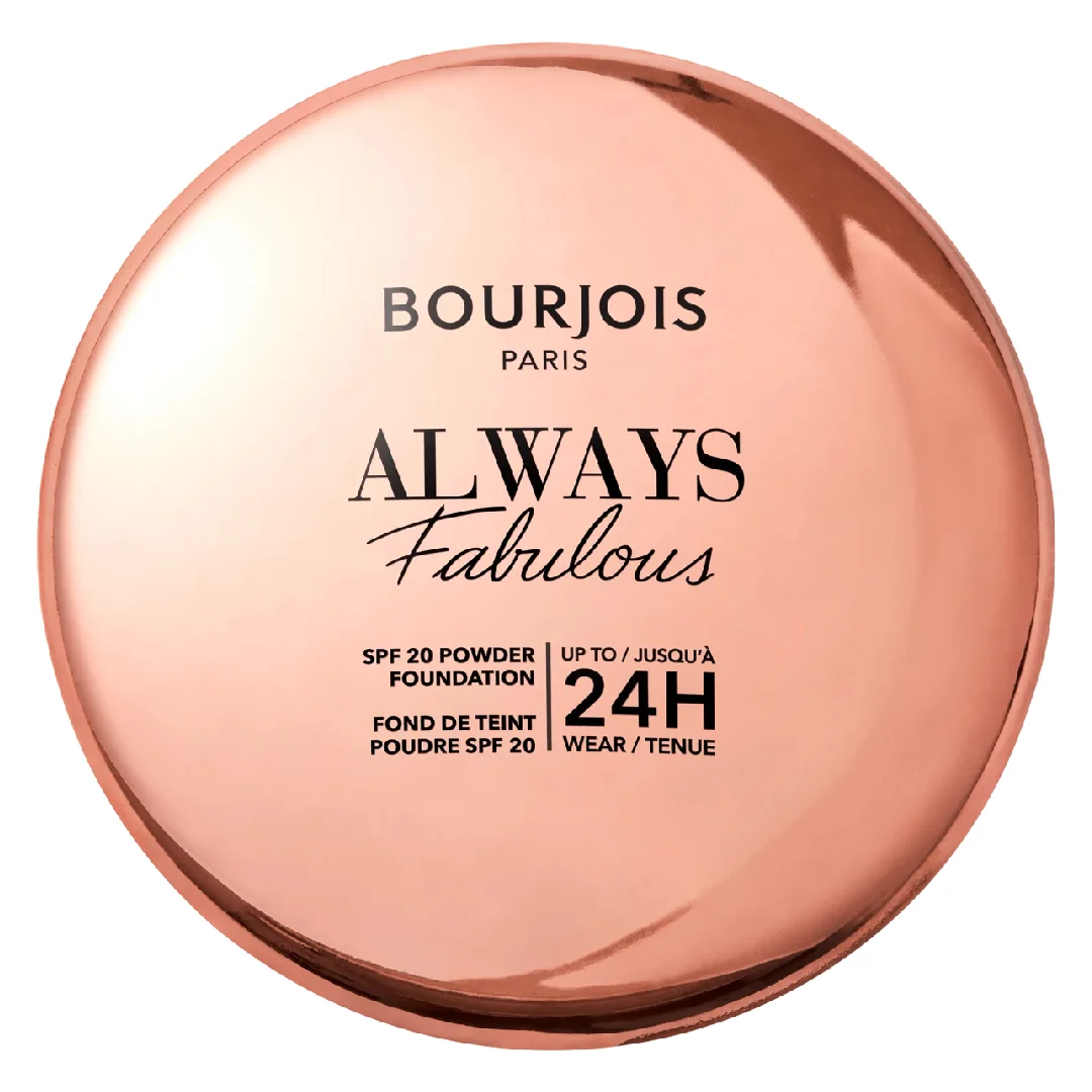 Fond de ten compact Always Fabulous 100 Rose Ivory, 7g, Bourjois 