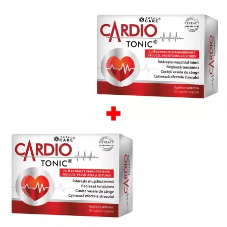 Pachet Cardio Tonic 30 + 30 capsule, Cosmopharm