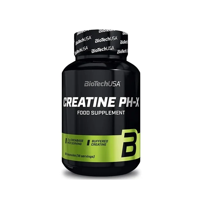 Creatina PH-X, 90 capsule, BioTechUSA