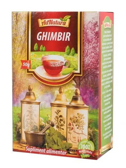 Ceai de ghimbir, 50g, AdNatura