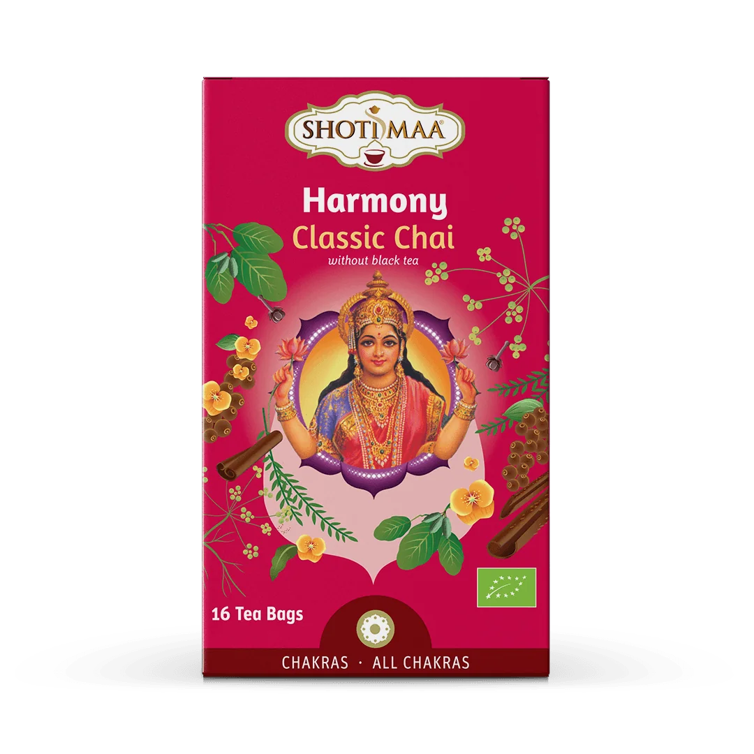 Ceai Chakras Harmony Chai Clasic Bio, 16 plicuri, Shoti Maa