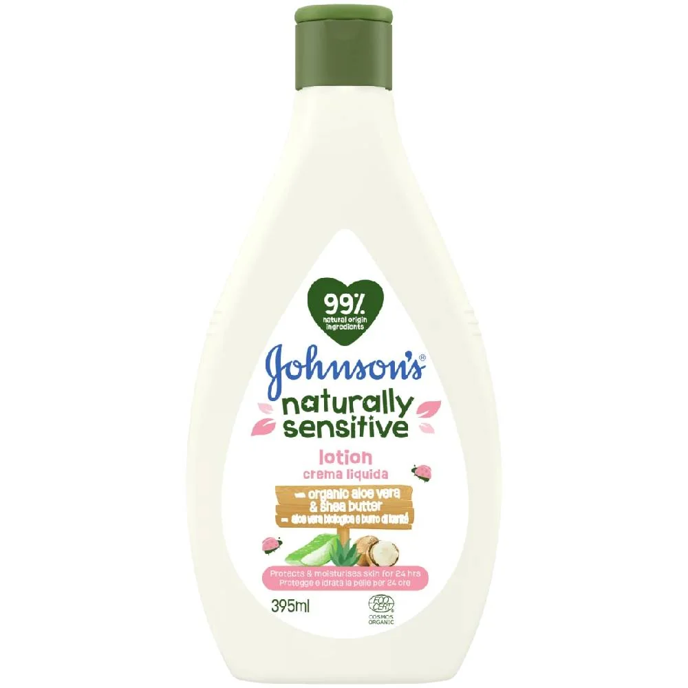 Lotiune Johnson's Baby Naturally Sensitive, 395ml, Johnson&Johnson