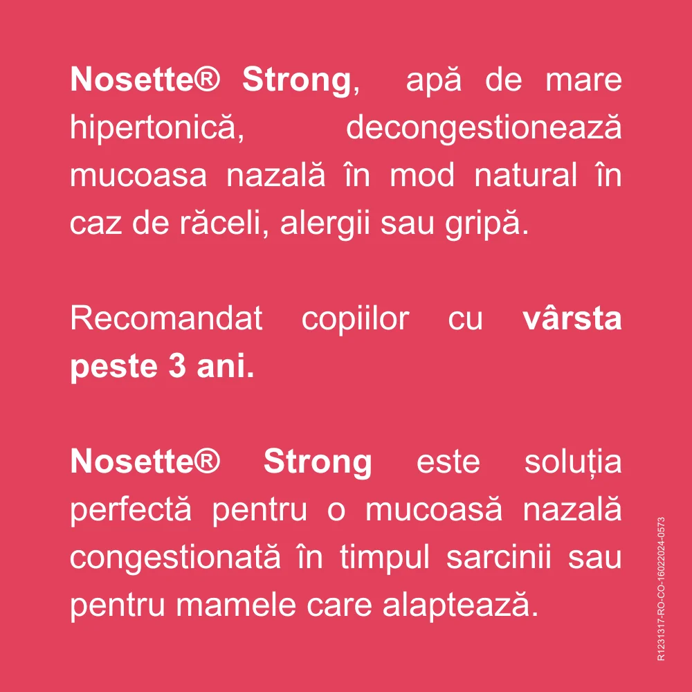 Nosette Strong spray nazal, 30ml 