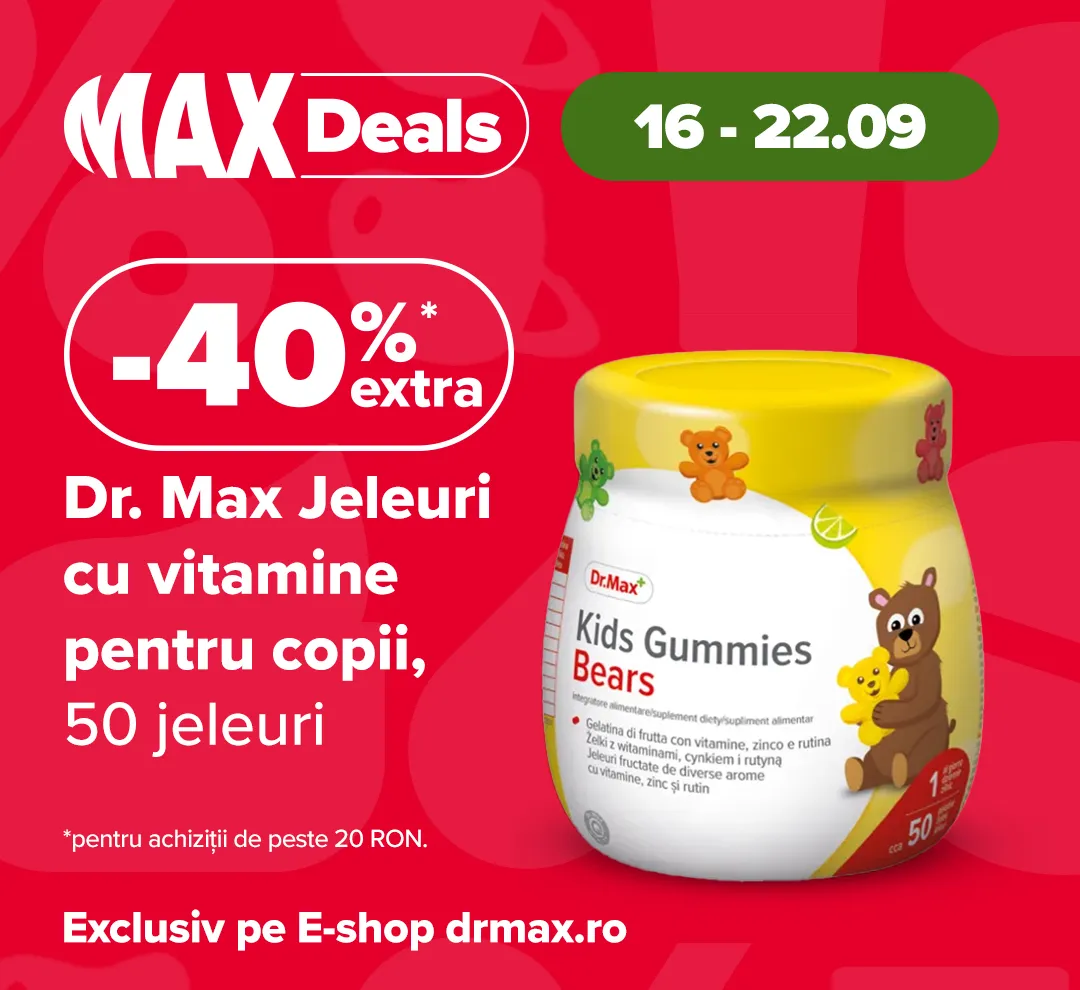 Max Deals Septembrie 2024 Kids Gummies