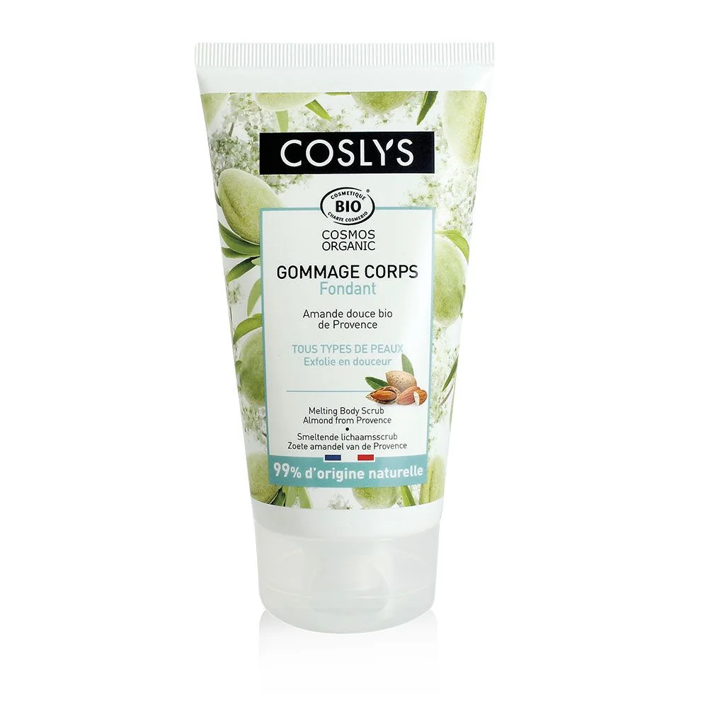 Scrub bio pentru corp cu migdale dulci, 150g, Coslys