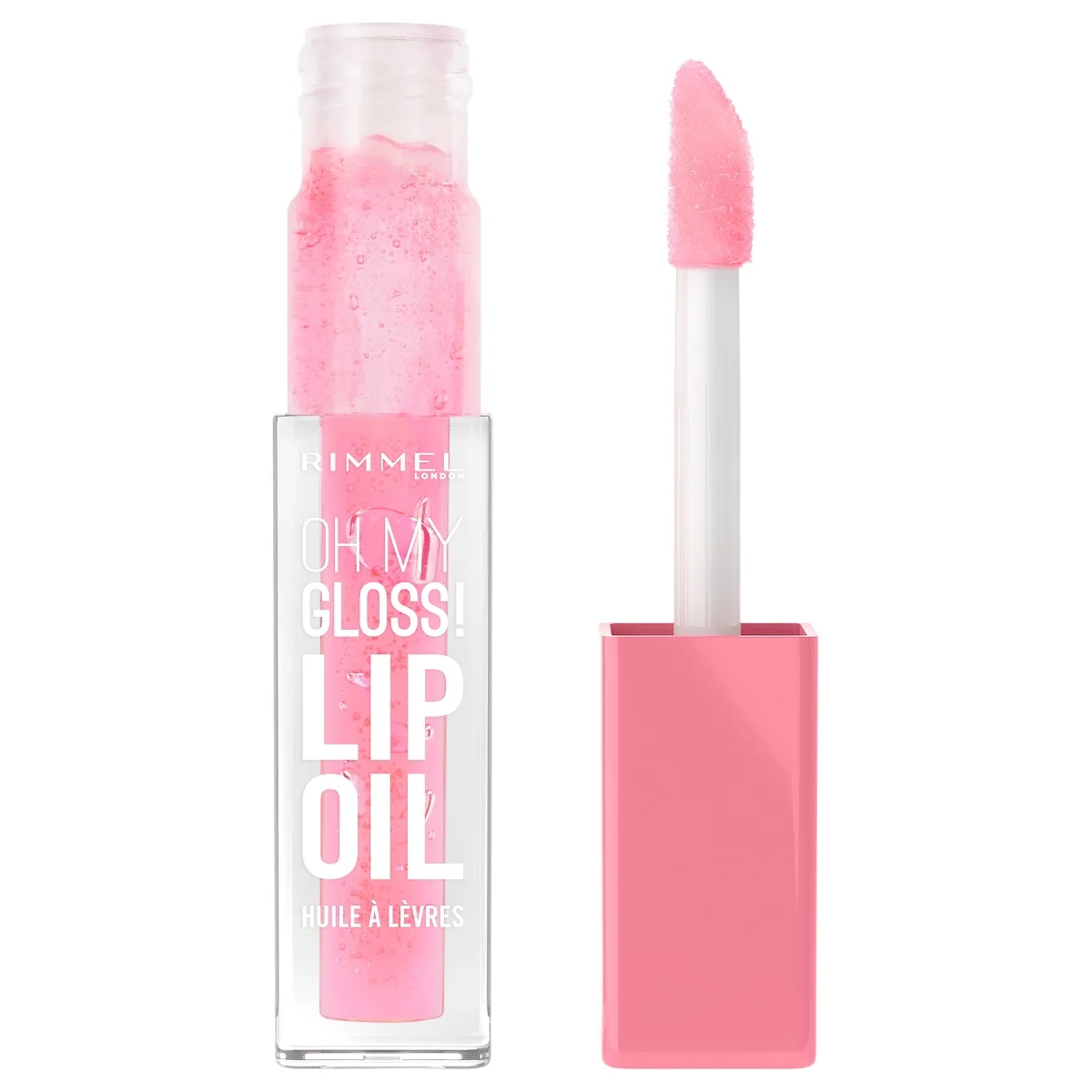 Ulei de buze Oh My Gloss 001 Pink Flush, 4.5ml, Rimmel London 