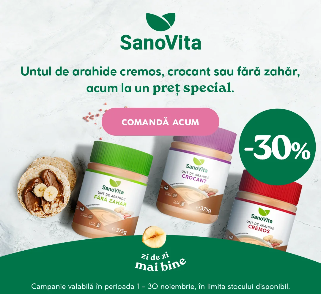 Ofertele lunii noiembrie 2024 Sanovita