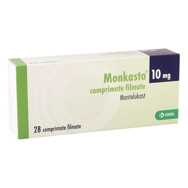 Monkasta 10mg, 28 comprimate filmate, KRKA