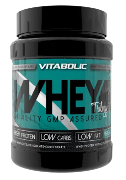 Whey Trilogy Strawberry, 450g, Vitabolic