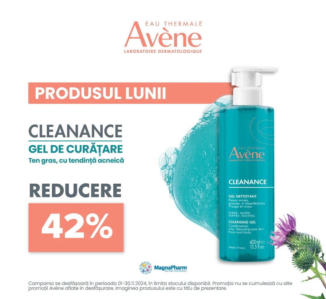 Ofertele lunii noiembrie 2024 Avene produsul lunii