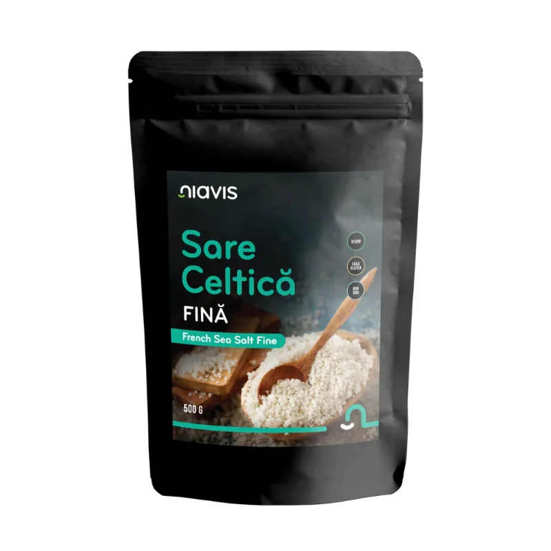 Sare celtica fina, 500g, Niavis