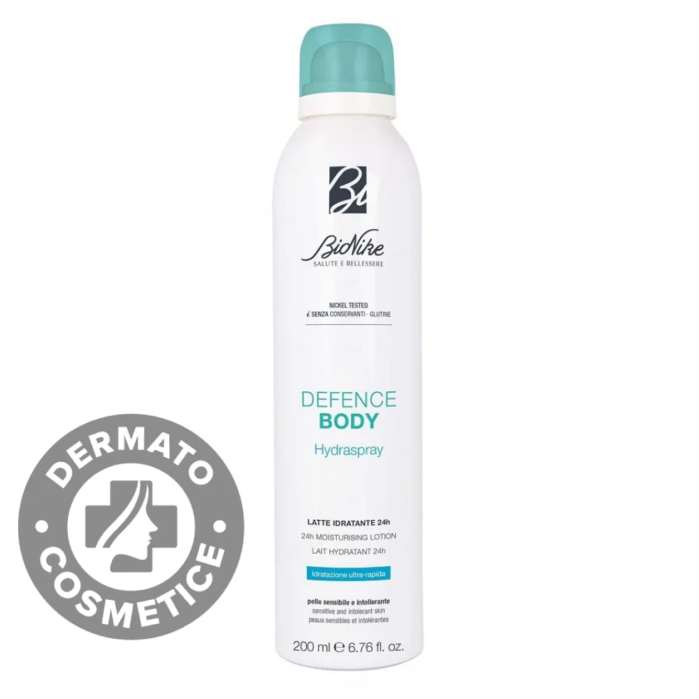 Lotiune hidratanta 24h Defence Body Hydraspray, 200ml, Bionike