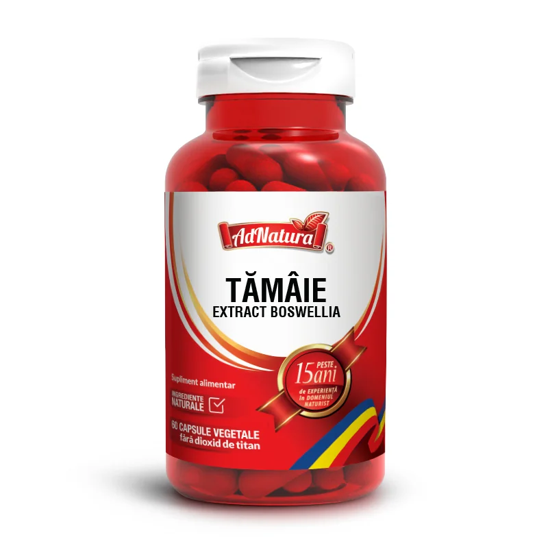 Tamaie Extract Boswellia, 60 capsule, AdNatura