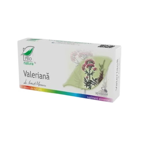 Valeriana, 30 capsule, Pro Natura