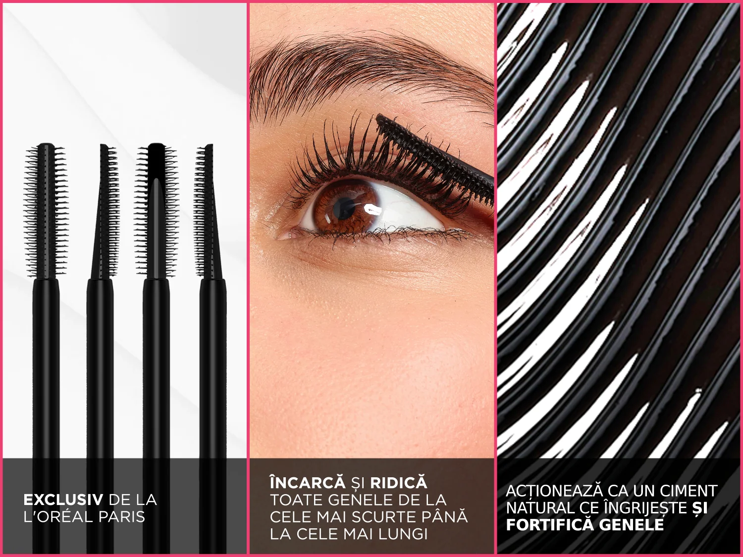 Mascara Telescopic Lift Extra Black exclusiv de la L'Oreal Paris