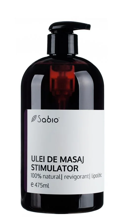 Ulei de masaj stimulator, 475ml, Sabio