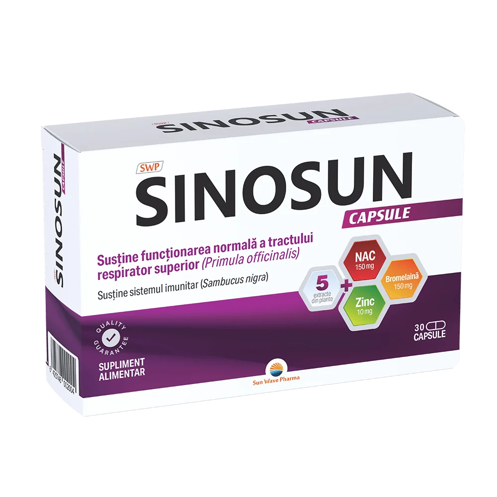 Sinosun, 30 capsule, Sun Wave Pharma