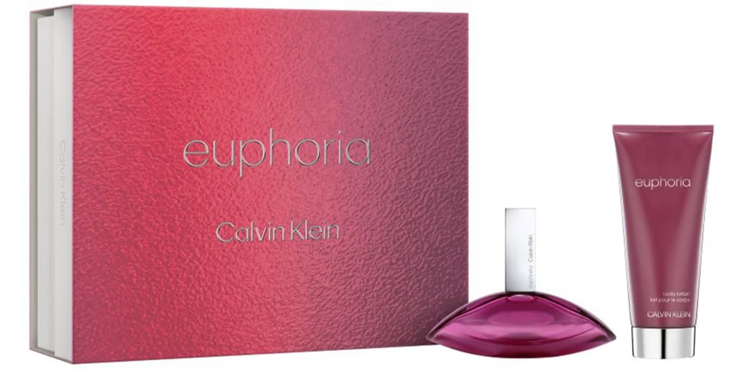 Set pentru femei Euphoria Apa de parfum 50ml + Lotiune de corp 100ml, Calvin Klein