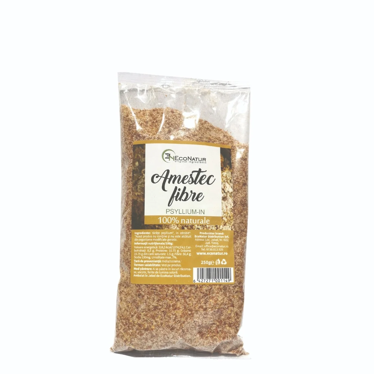 Amestec de fibre, 250g, EcoNatur