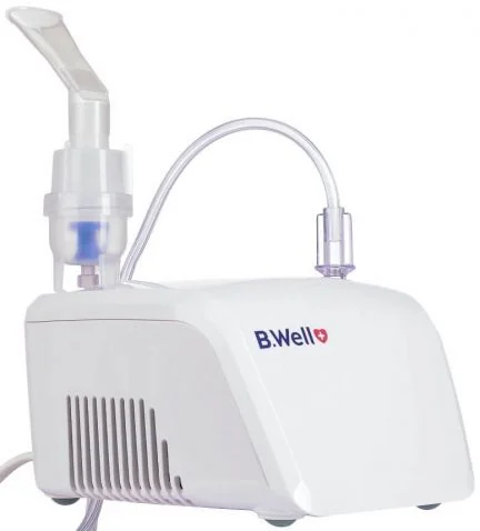 Nebulizator cu compresor pentru copii si adulti Basic PRO-110, 1 bucata, B.Well