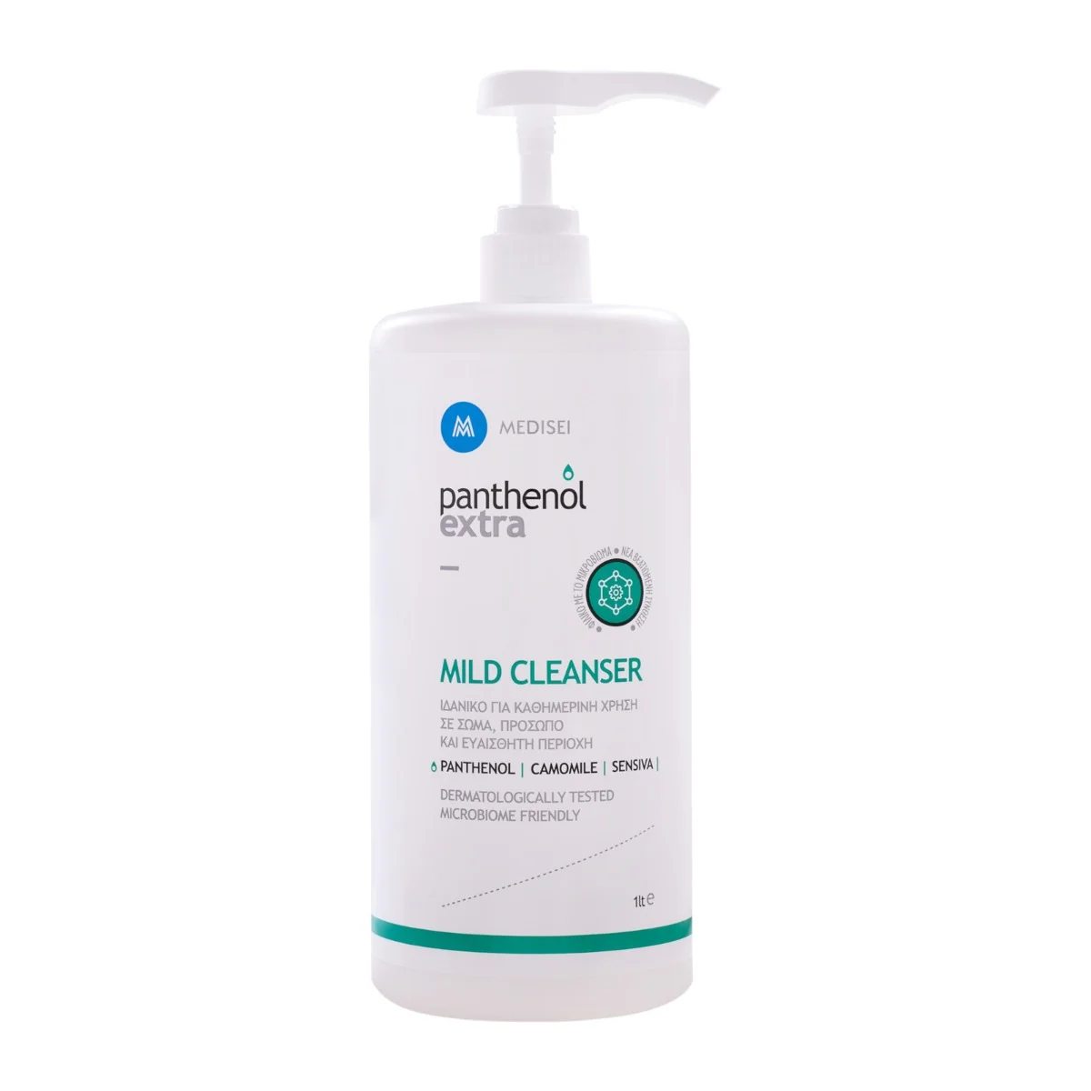 Gel de dus Panthenol Extra Mild Cleanser, 1l, Medisei