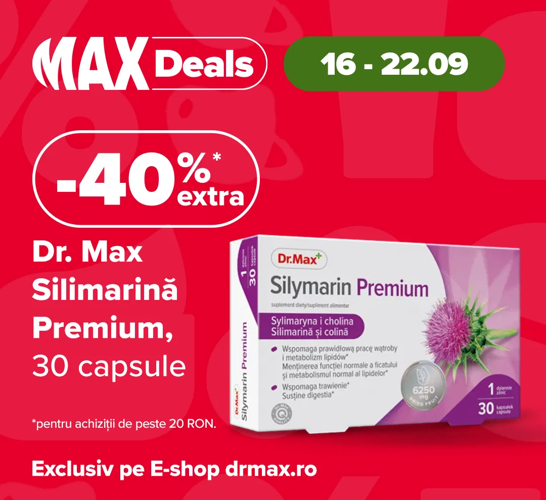 Max Deals Septembrie 2024 Sylimarin Premium