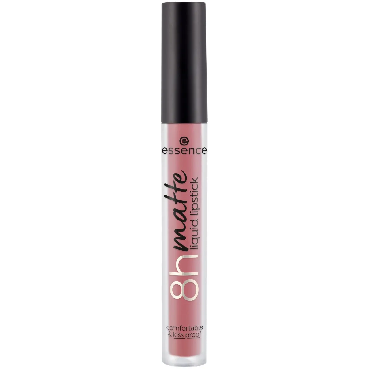 Ruj lichid mat 8h Matte Liquid Lipstick 04 - Rosy Nude, 2.5ml, Essence 