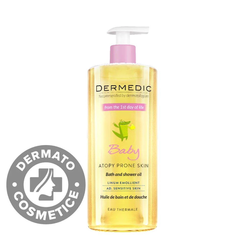 Ulei de baie si dus Baby, 500ml, Dermedic