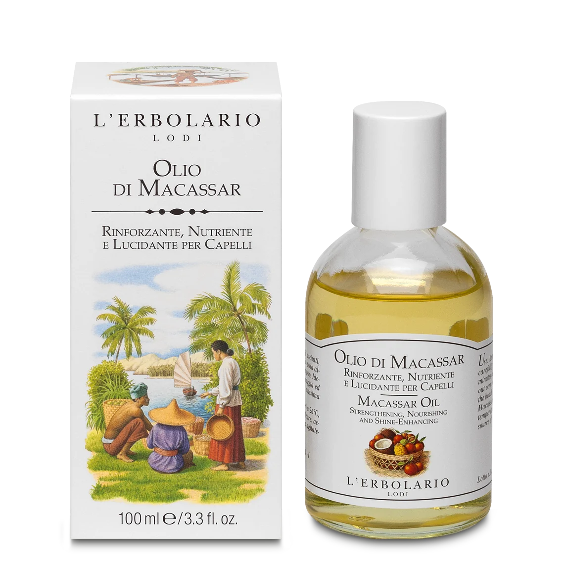 L'Erbolario Ulei Macassar, 100ml