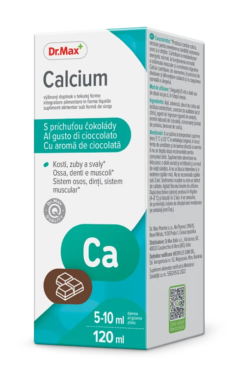 Dr. Max Calcium Sirop, 120ml